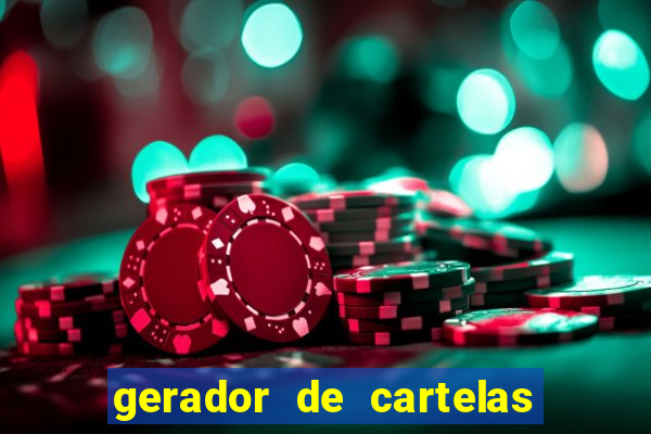 gerador de cartelas de bingo 1 a 99